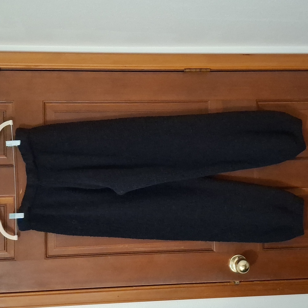 SKIMS Cozy Lounge Pant Jogger Style Size L/XL Black Athleisure - Picture 8 of 9